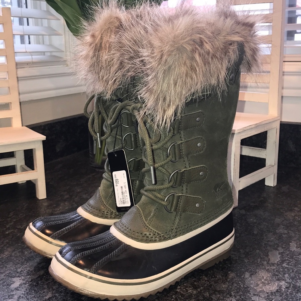 NWT Sorel Joan of arc waterproof boots